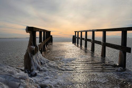 IJsselmeer en hiver