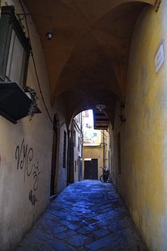 Toskana Italien Lucca Stadtzentrum von Hendrik-Jan Kornelis