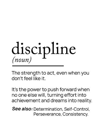 Discipline