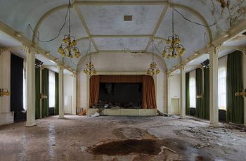 verlassener Tanzsaal in Deutschland