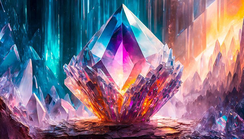 Gemstones with colours by Mustafa Kurnaz