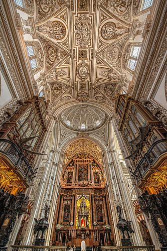 Interior of the Cathedral of Cordoba, Spain
