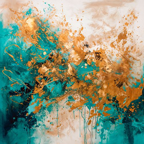 Etwas Gold, etwas Türkis