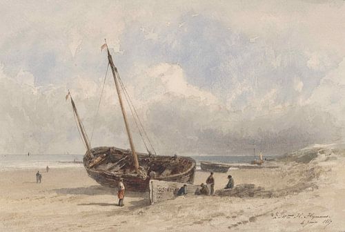 Blankenberge, Gustave Simonau, 1867