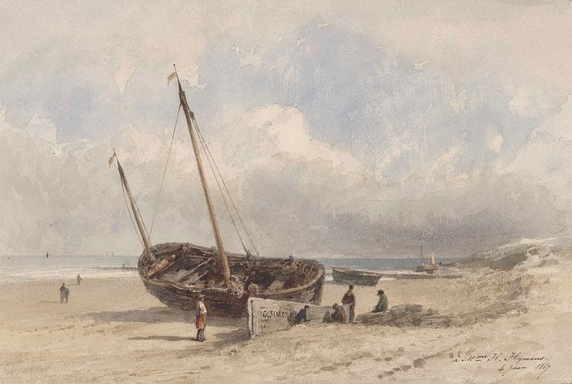 Blankenberge, Gustave Simonau, 1867 von Atelier Liesjes