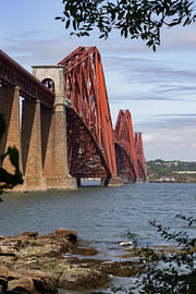 Forth Bridge in Scotland by Dirk Rüter