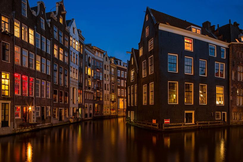 Floating houses of Amsterdam by Sabine Wagner