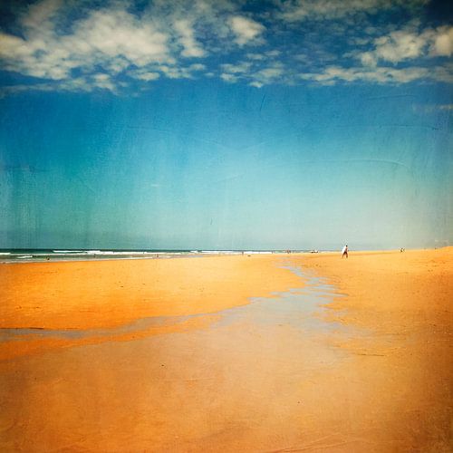Endloser Strand II - Strand an der französischen Atlantikküste von Dirk Wüstenhagen