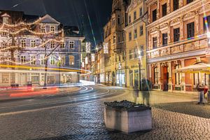 Erfurt - Fischmarkt - Weihnachten - Straßenbahn