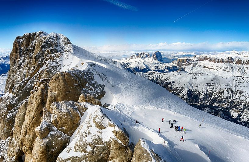Dolomites in winter 2 by Martin de Bouter