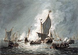 Hendrik Vettewinkel, Water-beggars and Spanish fleet near Brielle, 1572 by Atelier Liesjes