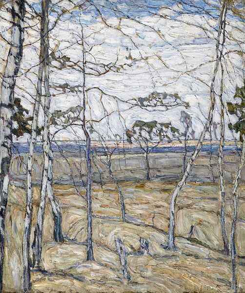 Abraham Manievich. Birches by 1000 Schilderijen