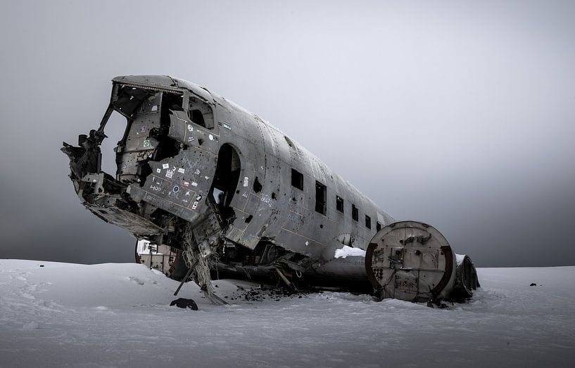 DC-3 Dakota wrak IJsland van Mario Calma