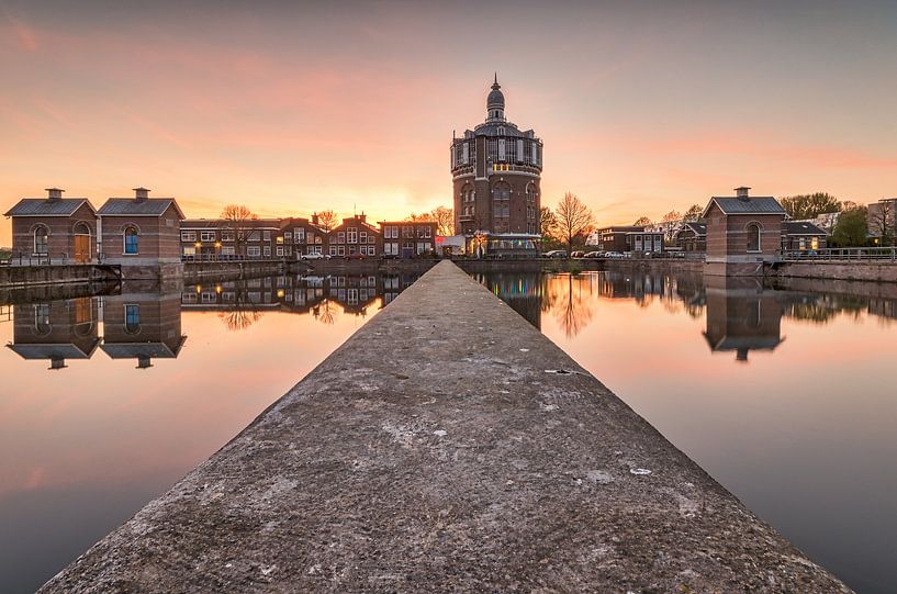 Château d'eau DWL site de Esch Rotterdam par Edwin Stuit