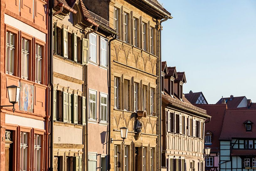 Historische Häuser in der Altstadt von Bamberg von Werner Dieterich