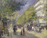 Les Grands Boulevards, Pierre-Auguste Renoir par Des maîtres magistraux Aperçu