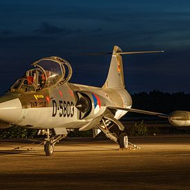 Lockheed TF-104G Starfighter der Royal Air Force. von Jaap van den Berg