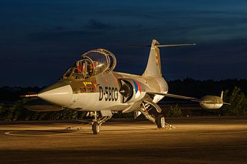 Lockheed TF-104G Starfighter van de Koninklijke Luchtmacht. van Jaap van den Berg