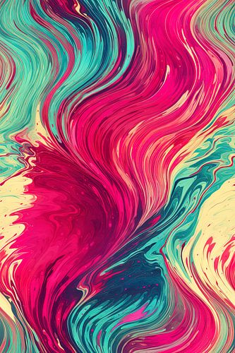 Suminagashi Marbled Texture #XXX