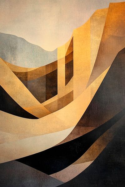 Abstract landscape by Poster Art Shop