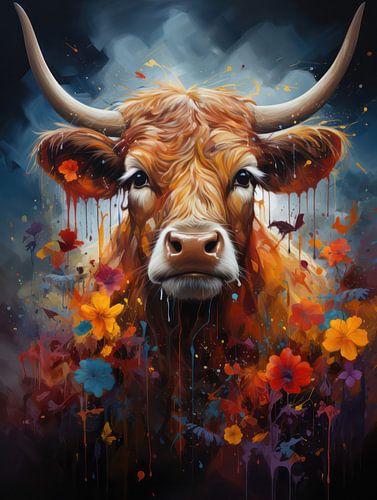 Hoodland and flowers