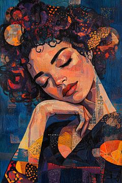 Dreamlike beauty in a play of colours by Poster Art Shop