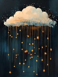 Cloud with Stars by IamHome Studio