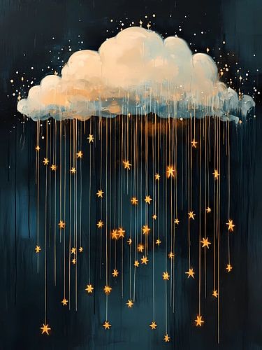 Cloud with Stars