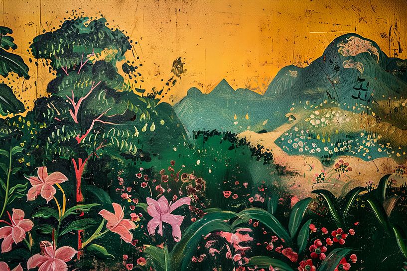 picturesque Japanese art by Egon Zitter