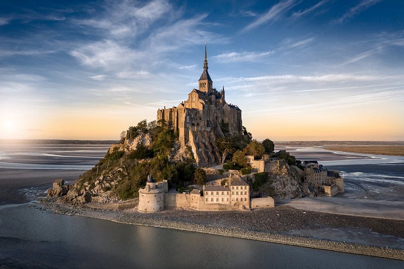 Mont Saint-Michel van Edwin van Wijk