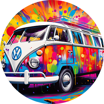 Volkswagen hippiebus van Imagine