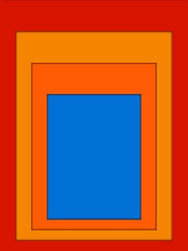 MODERNE ABSTRAKTE GEOMETRISCHE KUNST von Online Arts