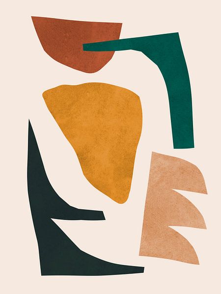 Expressive collage 6 by Vitor Costa
