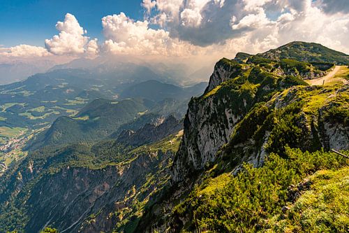 Fantastisch uitzicht op de Berchtesgadener Alpen