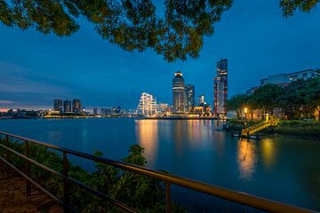 Skyline Kop van Zuid met B.A.P. Unión von Henri van Avezaath