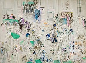 Raoul Dufy - Im Kasino (ca. 1925)