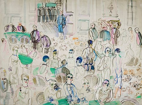 Raoul Dufy - In het casino (ca. 1925)