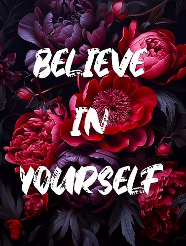 Glaube an dich selbst Pfingstrose