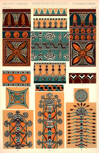 Owen Jones's famous 19th Century Grammar of Ornament