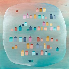 My town van Art by Ilona Bal