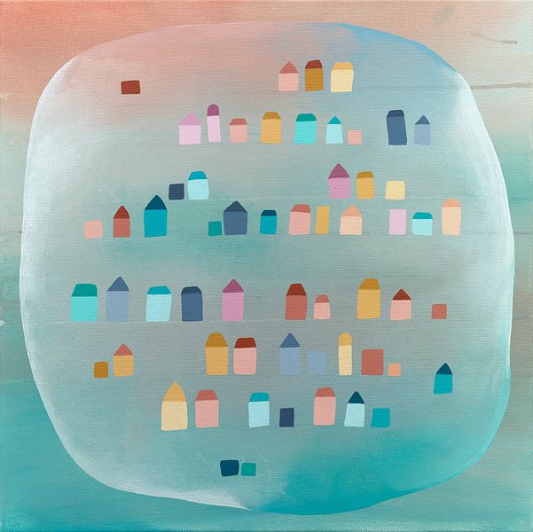 Ma ville par Art by Ilona Bal