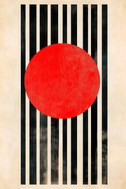Minimalistisches Japanisches Design von Poster Art Shop