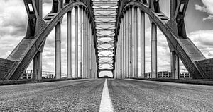 Oude IJsselbrug over de IJssel tussen Zwolle en Hattem van Sjoerd van der Wal Fotografie