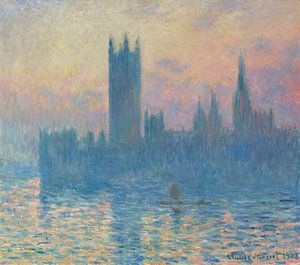 Claude Monet, Das Parlamentsgebäude, Sonnenuntergang, 1903