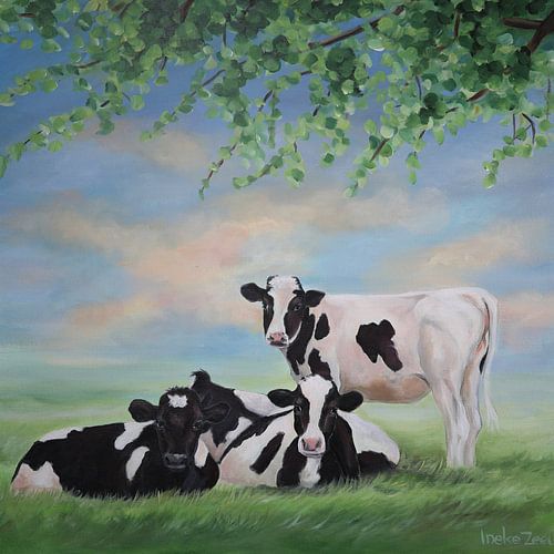 La chance des vaches sur Ineke Zeeuw