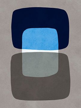 Abstracte vormen C van Vitor Costa