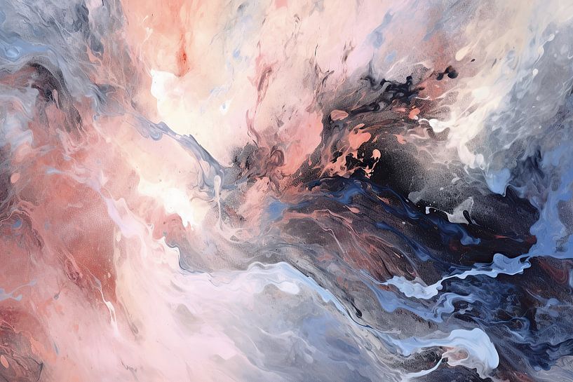 Säugetiere Gartenarbeit | Expressionistische Malerei von Blickfänger Gemälde