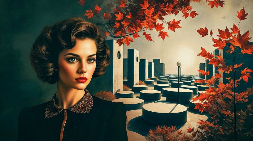 Douleur silencieuse de l'automne par Arjen Roos