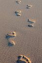 voetstappen in het zand van gaps photography thumbnail