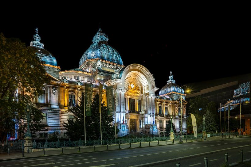 CEC palace Bucharest by Gerrit de Groot
